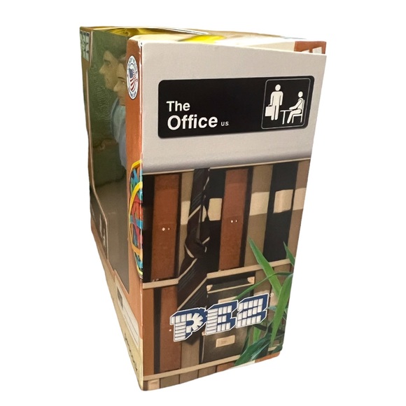The Office Pam and Jim PEZ Dispensers New in Office Themed Box with PEZ Candy - Picture 3 of 6